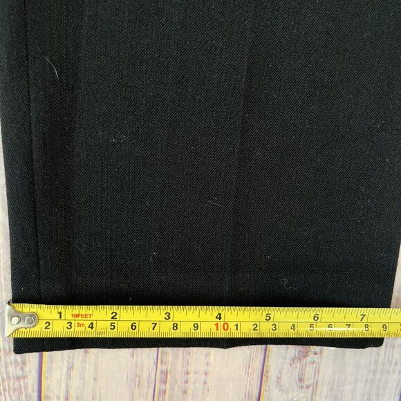 Jones New York Sport Stretch Dress Pants Womens  Black Straight Leg Size 12 - Picture 5 of 9